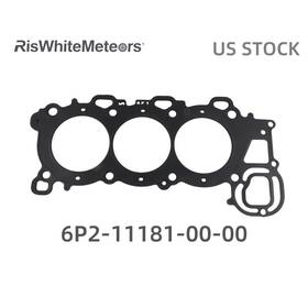 6p2-11181-00-00 Riswhitemeteors Ecg027 Cylinder Head Gasket For Yamaha Outboard 200hp 225hp 250hp 05-18