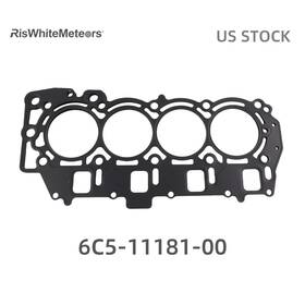 6c5-11181-00 Riswhitemeteors Ecg030 Cylinder Head Gasket Replacement For Yamaha Outboard 50hp 60hp New