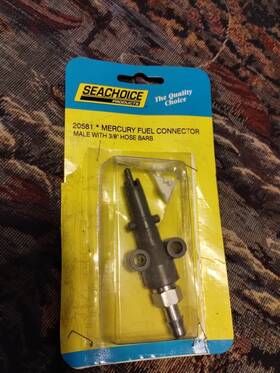 50-20581 Seachoice Fuel Connector Mercury/ Mariner