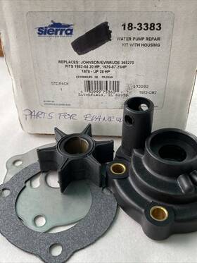 18-3383 Seasierra 395270 Sea Sierra Johnson Evinrude Outboard Water Pump Kit 25hp Brp/omc