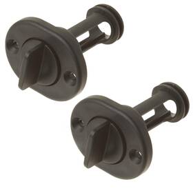 Serdamarine 739325491391 2 Pcs Retained Screw Type Nylon Drain Plug For Boats Fits 1 Inch Diameter Holes