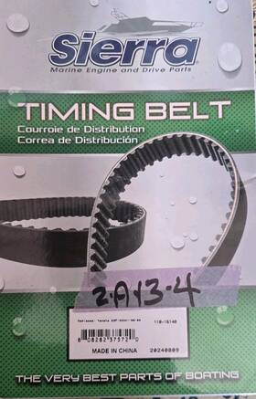 63p-46241-00 Sierra 18-15140 Timing Belt Yamaha F150hp 4-stroke Free Shipping