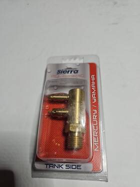 18-8077-1 Sierra Marine Fuel Tank Connector Male 1/4 Inch Replaces Mercury Yamaha