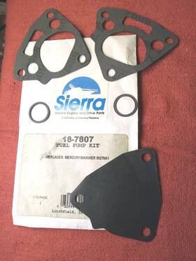 18-7807 Sierra Mercury Mariner Fuel Pump Diaphragm Kit Replaces 55278a 1 Nos