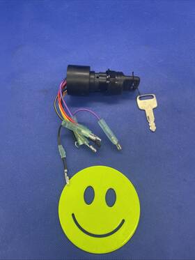 Skarummer 760668658707 Boat Ignition Switch With Key For Mercury Mariner Outboard Motor Control Box