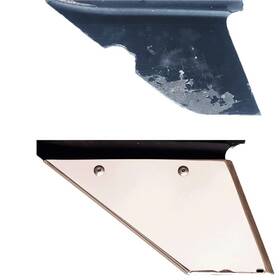Ss00524-dp Skegshield 604014005244 Gator Guards Skeg Guard For Mercury Verado #ss00524-dp