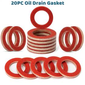 604-45342-00-00 Soxamarine 739325474400 20pcs Lower Unit Oil Drain Gasket Replace For Yamaha 90430-08020 90430-08003