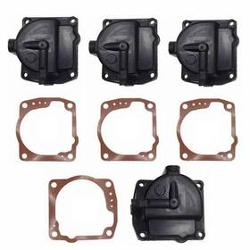 0433000 Soxamarine 739325480876 4set Gaskets Float Chamber Carb Bowls Johnson 90-175hp With Carburetor