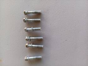 09116-08131 Suzuki Df40 Df50 Dt40 Lower Unit Bolt 8x45mm Oem Lot Of 6 1986-2010