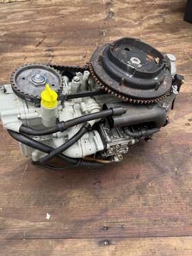 11300-89l01 Suzuki Outboard 4 Stroke 9.9 Hp Oem Complete Power Head Assembly Df9.9 9.9hp