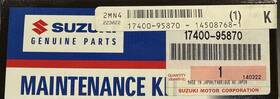 17400-95870 Suzuki Genuine Maintenance Kit - Df20 And Df25v2