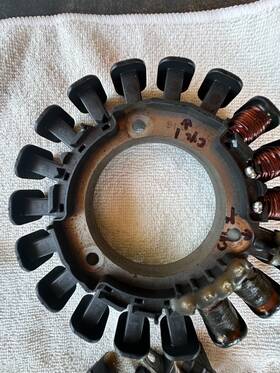 32120-95j10 Suzuki 2008 Df25 Stator Magneto Pusler Coil