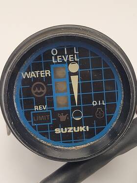 34700-94631 Suzuki 34700 94631 Marine Oem Oil / Water Level Multi Function Gauge