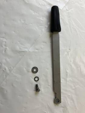 63111-98402-01j Suzuki 2 Hp Dt2 Stroke Outboard Motor Tiller Handle And Mounting Hardware