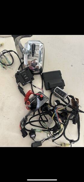 67000-98jf4 Suzuki Precision Control Single Engine Second Station Rigging Kit