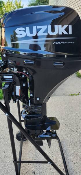 Df15as5 Suzuki 15 Hp Four Stroke Outboard Motor - Model Inch Short Shaft