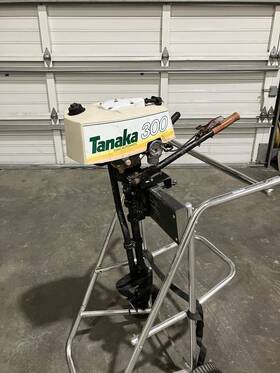 Tob-300 Tanaka Vintage 3 Hp Outboard Motor- Good Compression- Spark