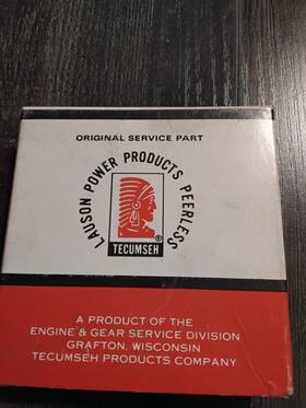34324 Tecumseh New Oem Piston Ring Set Nos