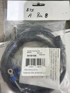 Ih15105 Teleflex Marine Sierra Mercury Outboard Tachometer Harness - New