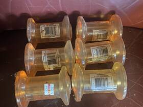 59608 Tie Down 6 Boat Trailer Poly Spool Rollers By Seasense 4 Inch X 5/8 New