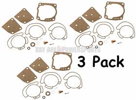 Cb-7221 Titan 757 Performance Johnson Evinrude Triple Carburetor Carb Rebuild Kit V6 60 Degree 105 150 175 Hp