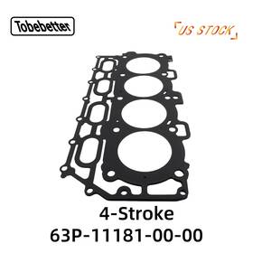63p-11181-00-00 Tobebetter Ecg015 Black For Yamaha 150 Hp 4-stroke Head Gasket Ft04-ft22 506-41 Us