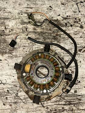 3c7061230 Tohatsu Oem Nissan 140 Hp Stator Alternator Assy Fits 2002-2005 With Pulser Coil