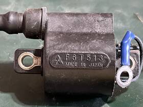 3b7060501 Tohatsu F6t513 90 80 Hp Ignition Coil 6 Inch Cord Two Stroke 2002
