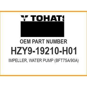 Hzy9-19210-h01 Tohatsu Impeller Water Pump Bft75a/90a Oem New