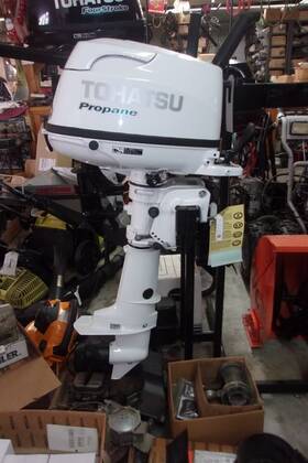 Mfs5dlpgsproul Tohatsu 5hp Lpg Outboard Motor
