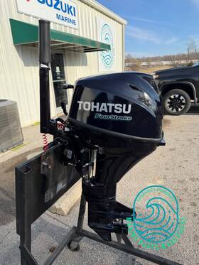 Mfs8b Tohatsu 2016 8 Hp 2-cylinder Carbureted 4-stroke 15 Inch S Outboard Tiller Motor