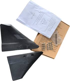 19hs001 Uanofcn Outboards Dorsal Fin Wing Sting Ray Hydrofoil Stabilizer For 5 - 150 Hp Motors