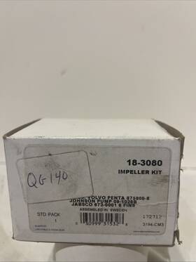 875808-8 Volvo Penta 18-3080 New Sierra Jabsco Water Pump Impeller Replaces