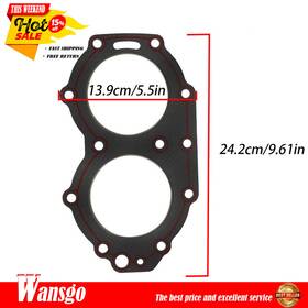 66t-11181-a2 Wansgo For Yamaha 2 Strokes 40 Hp Motor Cylinder Head Gaskets