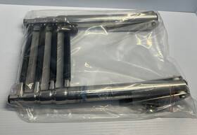 X00335xge7 Wertweit Werkweit Stainless Steel 4 Step Telescoping Marine Ladder. 900 Pound Capacity