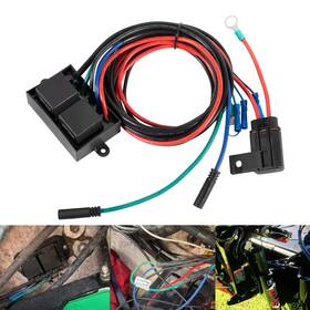 Wiqp1650 Wi-auto Ahjrelaykit-2-dp Relay Wiring Harness Kit For Atlas Series Hydraulic Jack Plate