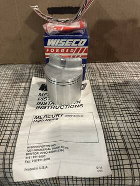 3009p4 Wiseco Piston And Ring Kit .40 Over New