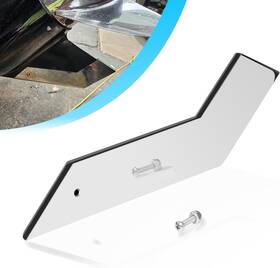 Wmqp-2270 Wm-auto 02655 Skeg Guard Protector Stainless Steel For Mercruiser Mercury Ya-maha Suzuki