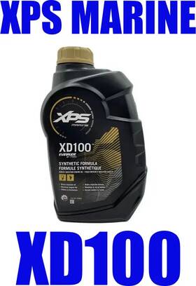 719710 Xps Marine Xd100 Synthetic Formula E-tec Direct Injection Engine Oil 1 Quart