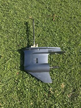 1043292 Yamaha 2005 F150tlr Complete Lower Unit Standard Rotation Oem 60 Hours 4 Stroke