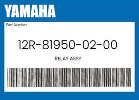 12r-81950-02-00 Yamaha Genuine Relay Assy -