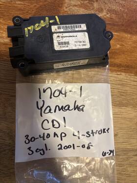 67c-85540-01-00 Yamaha 1704-01 Cdi Unit Assy 30-40hp 4 Stroke 3 Cylinder 2001-08