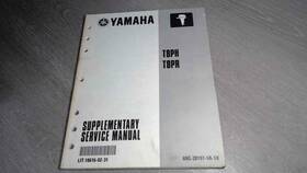 Lit-18616-02-31 Yamaha 18616-02-31 Outboards Supplementary Service Manual T8ph T8pr