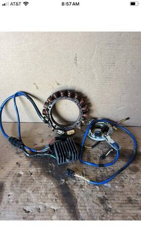 68f-81960-02-00 Yamaha 186700755513 Rectifier And Regulator 2008 Later 150-200 Hp Outboard