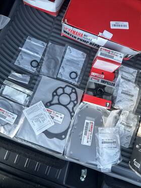 6ce-w0078-02-00 Yamaha 225hp 250hp 300hp 4.2l Water Pump Repair Kit F225 / F250 F300 Oem