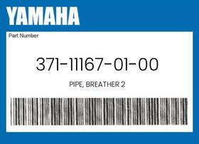 371-11167-01-00 Yamaha Genuine Pipe Breather 2 -