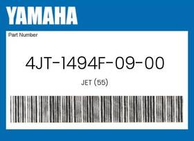 4jt-1494f-09-00 Yamaha Genuine Jet 55 -