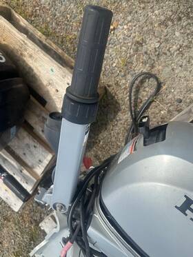 53110-zw9-010za Yamaha 2003 Honda Bf15d3lhta Tiller Handle 15hp Electric Start