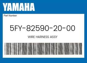 5fy-82590-20-00 Yamaha Genuine Wire Harness Assy -