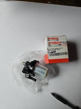 61n-245600-10-00 Yamaha Genuine Fuel Filter Assembly 61n-24560-10-00 Nos Oem Ya3